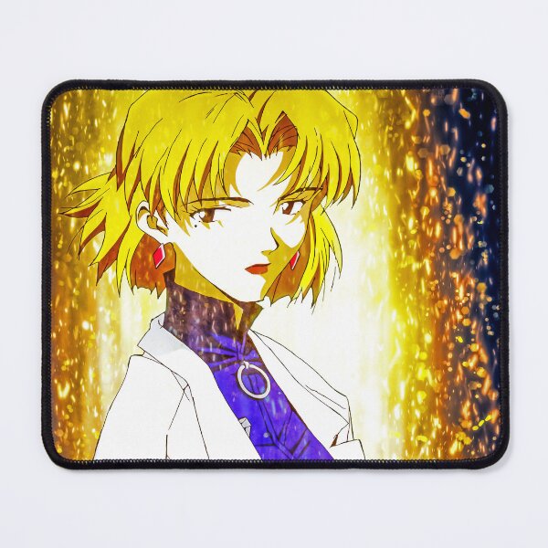 Item preview, Ritsuko Akagi Scientific Resolve Neon Genesis Evangelion Anime Girl Golden Focus designed and sold by Tokyonomad.