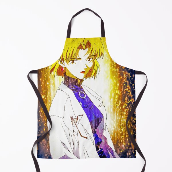 Item preview, Ritsuko Akagi Scientific Resolve Neon Genesis Evangelion Anime Girl Golden Focus designed and sold by Tokyonomad.