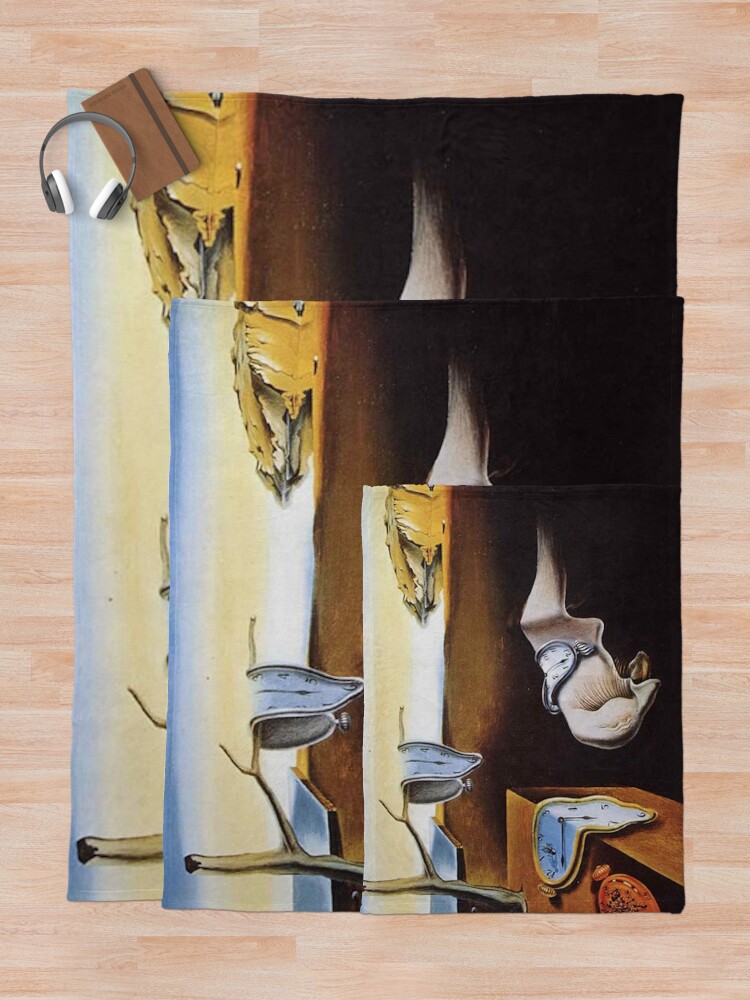 Alternate view of THE PERSISTENCE OF MEMORY - SALVADOR DALI Throw Blanket