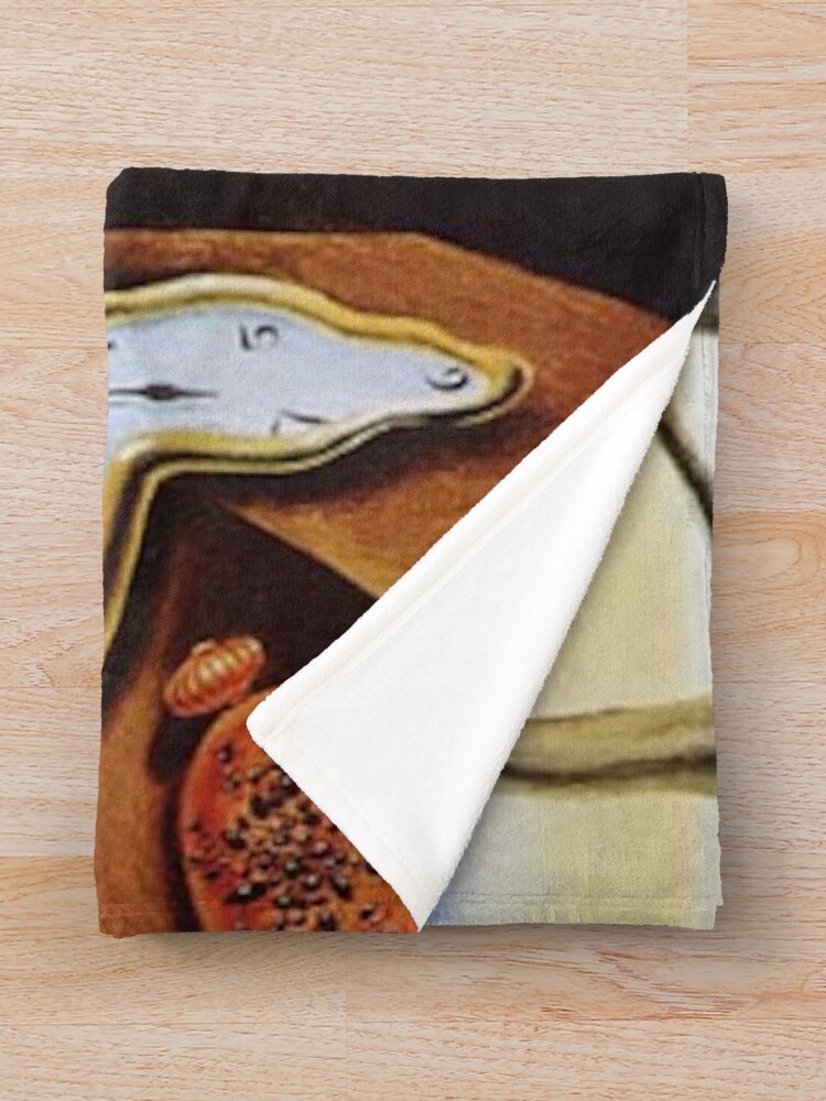 Alternate view of THE PERSISTENCE OF MEMORY - SALVADOR DALI Throw Blanket