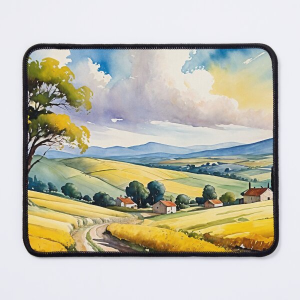 Item preview, Sunlit Valleys, Timeless Homes designed and sold by Undersea Ai Art.