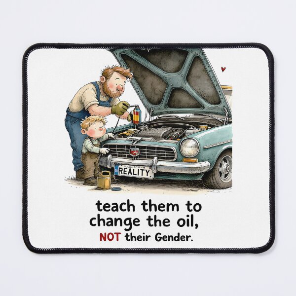 Item preview, Teach Them How to Change the Oil designed and sold by Huskyyy Designs.
