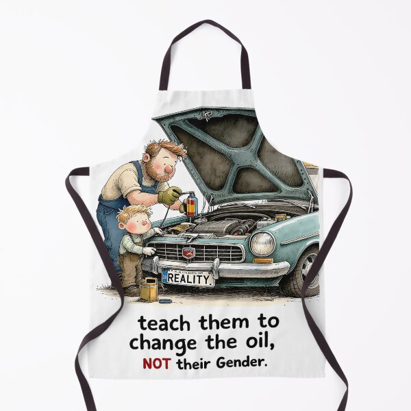 Item preview, Teach Them How to Change the Oil designed and sold by Huskyyy Designs.