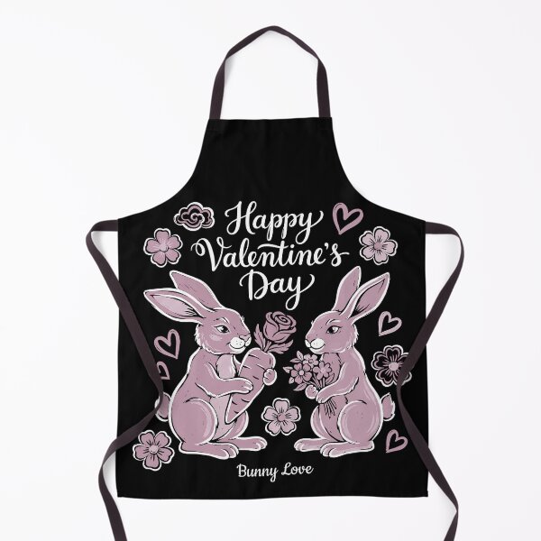 Item preview, Pink Bunnies Couple Carrot Rose Valentine Illustration designed and sold by zzz888.