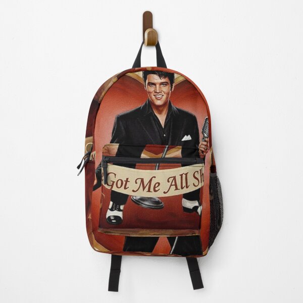 Item preview, Elvis Presley Valentine Art – "All Shook Up" Black Suit Oil Painting designed and sold by Art's Diner.