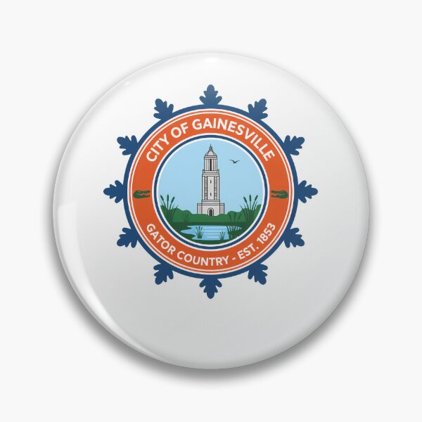 Item preview, Gainesville Florida City Official Gator Country Emblem designed and sold by k3rstman1.