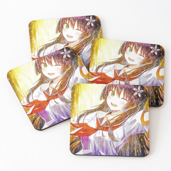 Item preview, Certain Saten Ruiko Railgun Anime Golden Rain Cheerful School Summer Glow designed and sold by Tokyonomad.