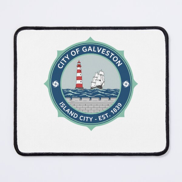 Item preview, City of Galveston Island Texas Seal Emblem designed and sold by k3rstman1.