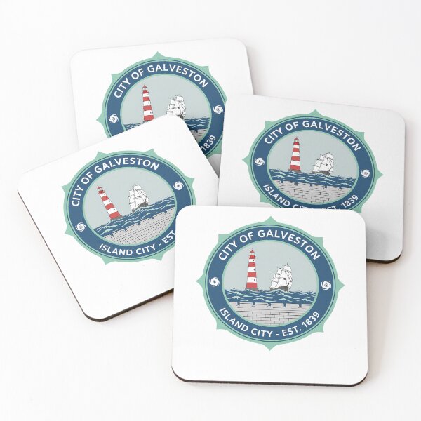 Item preview, City of Galveston Island Texas Seal Emblem designed and sold by k3rstman1.