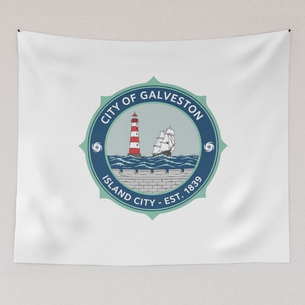Item preview, City of Galveston Island Texas Seal Emblem designed and sold by k3rstman1.