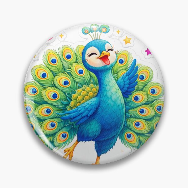 Item preview, Dancing Peacock designed and sold by WildFrame Design.