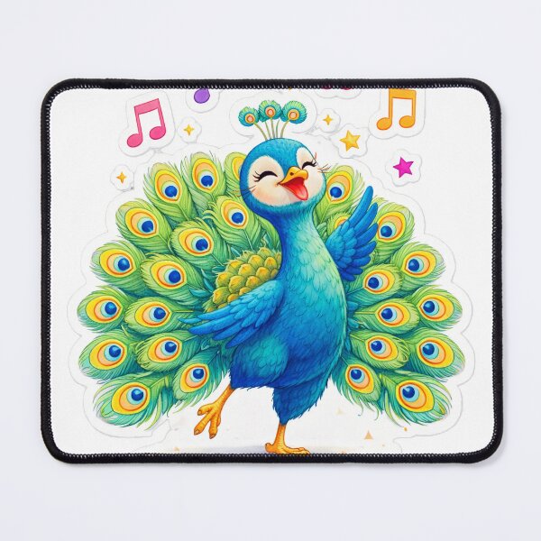 Item preview, Dancing Peacock designed and sold by WildFrame Design.