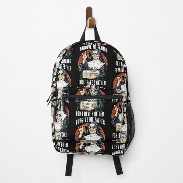 Item preview, Forgive Me Father For I Have Synthed Funny Synthesizer Nun designed and sold by GrandeDuc.