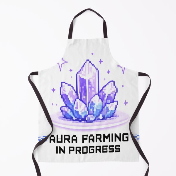 Item preview, Aura Farming in Progress pixel art crystals designed and sold by Zwuck.