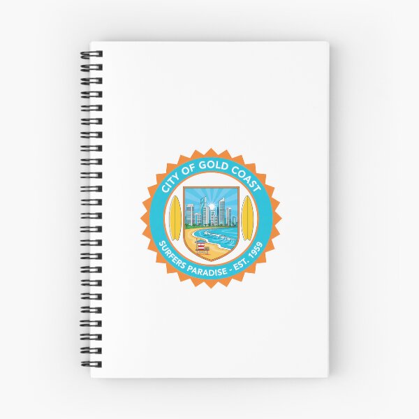 Item preview, Vintage Gold Coast Surfers Paradise Beach Emblem designed and sold by k3rstman1.