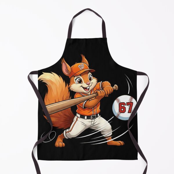 Item preview, Baseball Squirrel Hitting 67 Six Seven Tee designed and sold by LashondaGreen89.