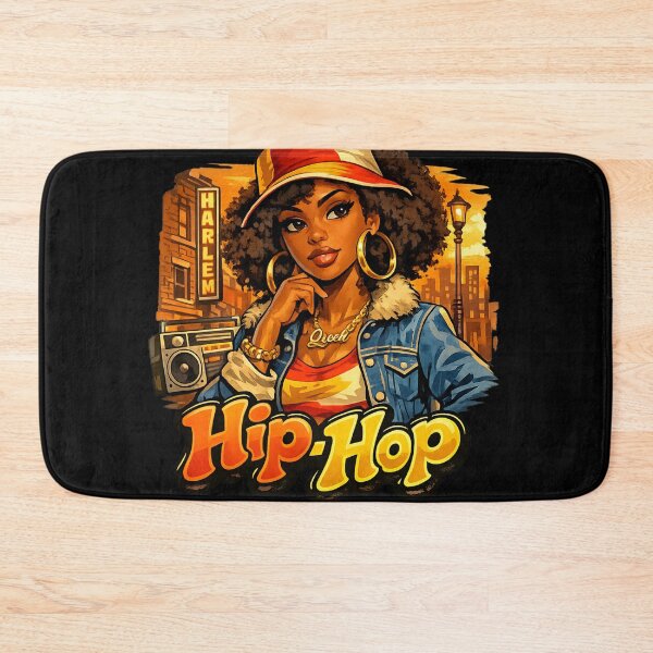 Item preview, Hip Hop Girl from Harlem 70s designed and sold by Arte Cartoon From TagTeam Group.