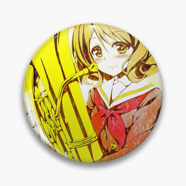 Item preview, Radiant Kumiko Oumae Sound Euphonium Anime Girl Golden Aura Harmony Scene designed and sold by Tokyonomad.