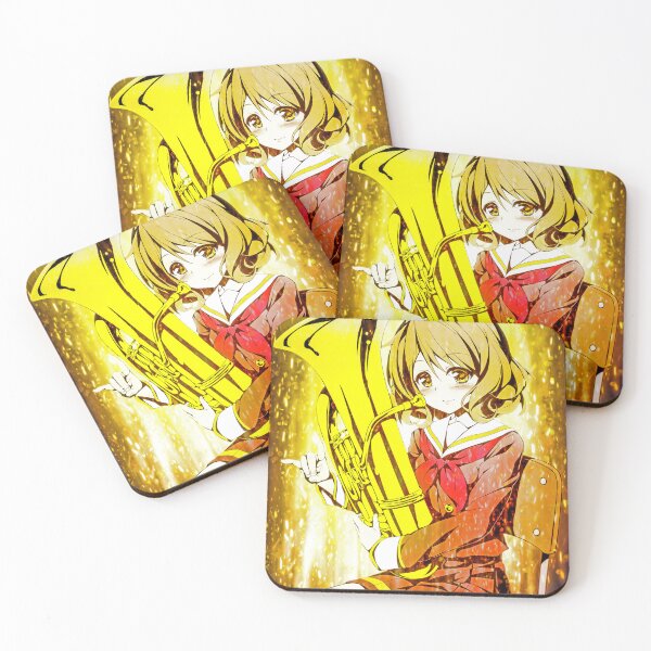 Item preview, Radiant Kumiko Oumae Sound Euphonium Anime Girl Golden Aura Harmony Scene designed and sold by Tokyonomad.