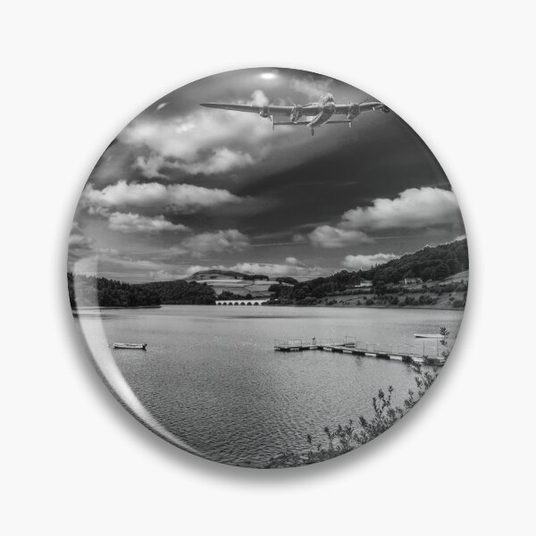 Item preview, Ladybower Lancaster Bomber BW designed and sold by Alisonchambers2.
