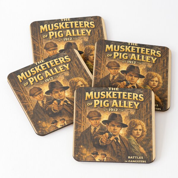 Item preview, The Musketeers of Pig Alley vintage cinema poster designed and sold by Mauswohn.