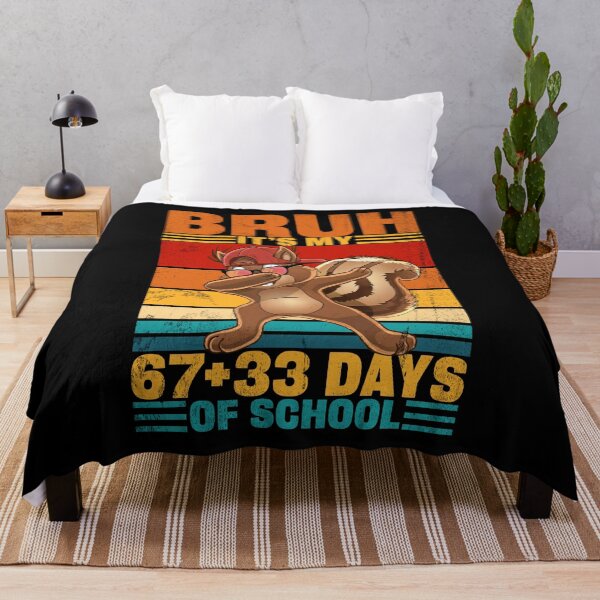 Artikelvorschau, Bruh 100 Days of School Dab Squirrel Tee entworfen und verkauft von LashondaGreen89.