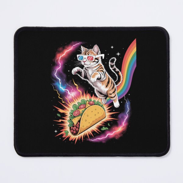Item preview, Funny Cat Taco Kitten Rainbow Cat Meme designed and sold by comptorasunfia.