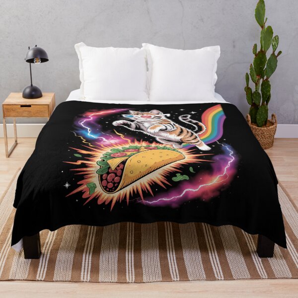 Item preview, Funny Cat Taco Kitten Rainbow Cat Meme designed and sold by comptorasunfia.