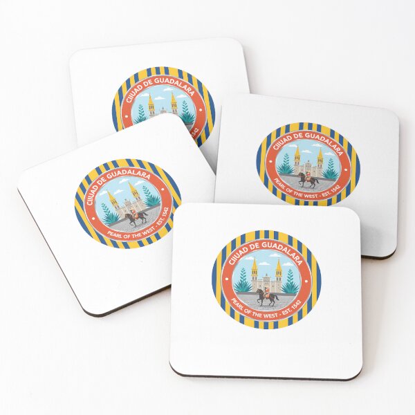Item preview, Guadalajara City Emblem Pearl West Mexico 1542 designed and sold by k3rstman1.