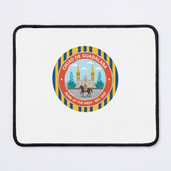 Item preview, Guadalajara City Emblem Pearl West Mexico 1542 designed and sold by k3rstman1.