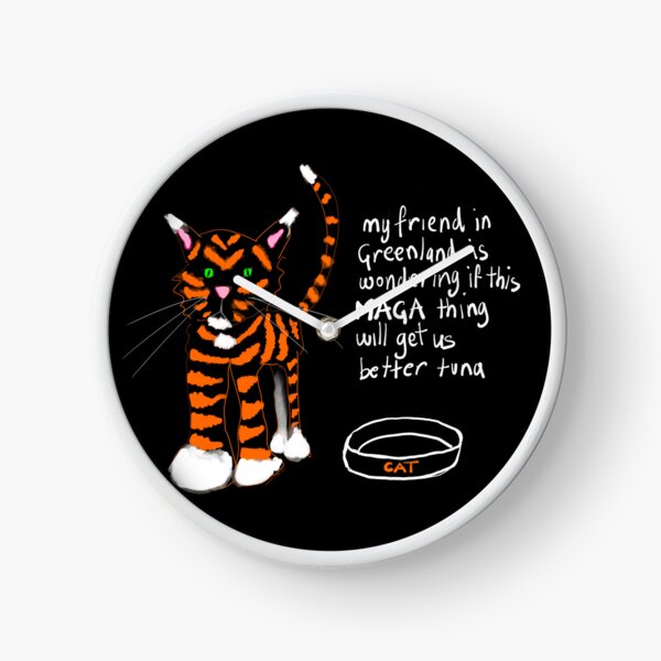 Greenland Tuna by POLIToCAT  Clock