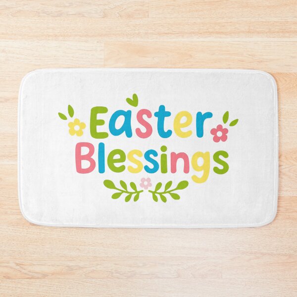 Item preview, Easter Blessings Cute Spring Lettering Design designed and sold by Artchyzh.