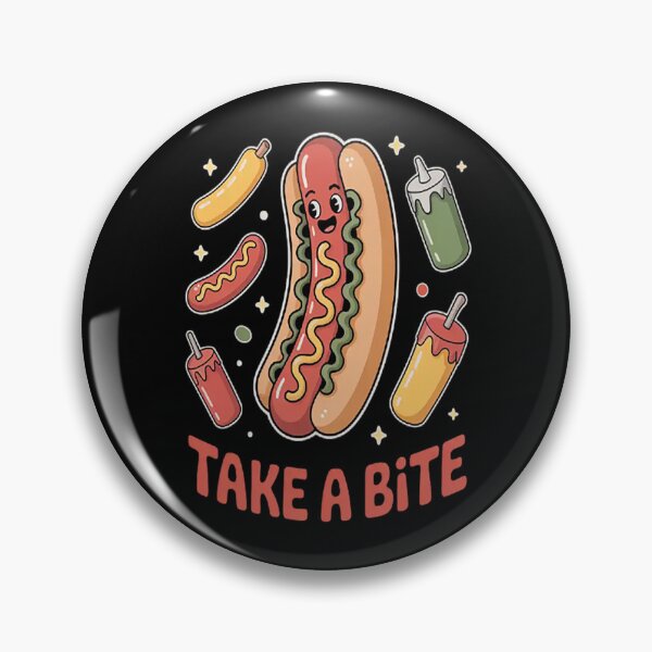 Item preview, Take A Bite Embrace The Snack Attack Food Fun designed and sold by StuffNestie.