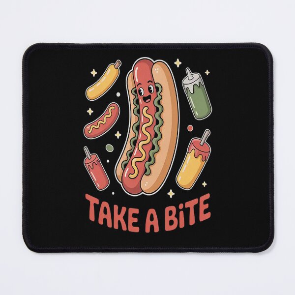 Item preview, Take A Bite Embrace The Snack Attack Food Fun designed and sold by StuffNestie.