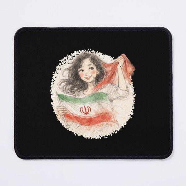 Item preview, IRANIAN WOMAN PROTESTING FOR FREEDOM designed and sold by LIS AND MELIVERSO.