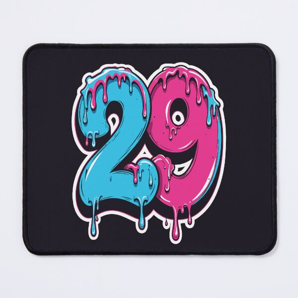 Item preview, 29th February Birthday Ice Cream Funny Twenty Nine Donut Texture designed and sold by Jokerstyle.