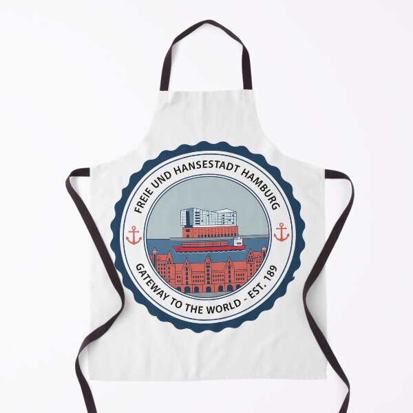 Item preview, Hamburg Germany Port City Travel Emblem designed and sold by k3rstman1.