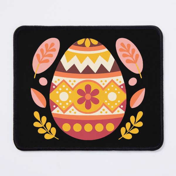 Item preview, Beautiful Decorative Easter Egg with Geometric Floral Patterns designed and sold by Jirada.