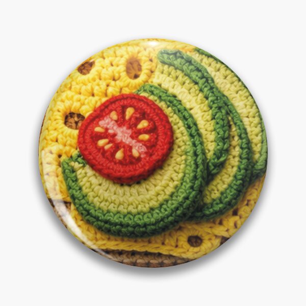 Item preview, Cute Amigurumi Breakfast Toasts – Crocheted Food Design designed and sold by Mauswohn.