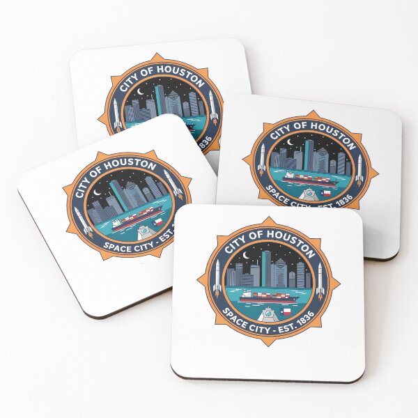 Item preview, City of Houston Space City 1836 Emblem designed and sold by k3rstman1.
