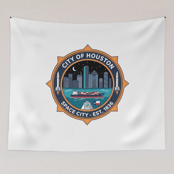 Item preview, City of Houston Space City 1836 Emblem designed and sold by k3rstman1.