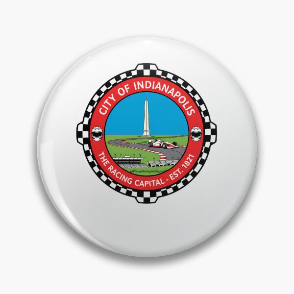Item preview, Indianapolis City Seal Racing Monument Emblem designed and sold by k3rstman1.