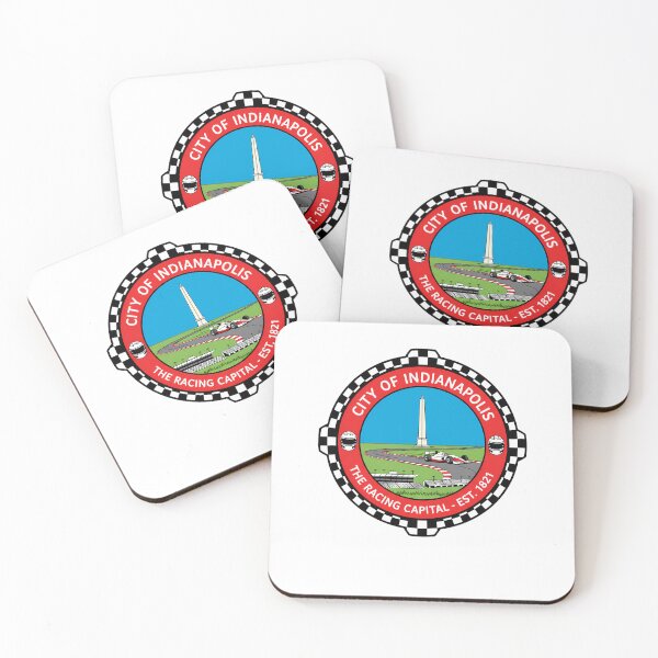 Item preview, Indianapolis City Seal Racing Monument Emblem designed and sold by k3rstman1.