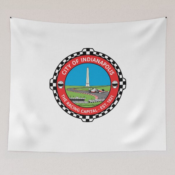 Item preview, Indianapolis City Seal Racing Monument Emblem designed and sold by k3rstman1.
