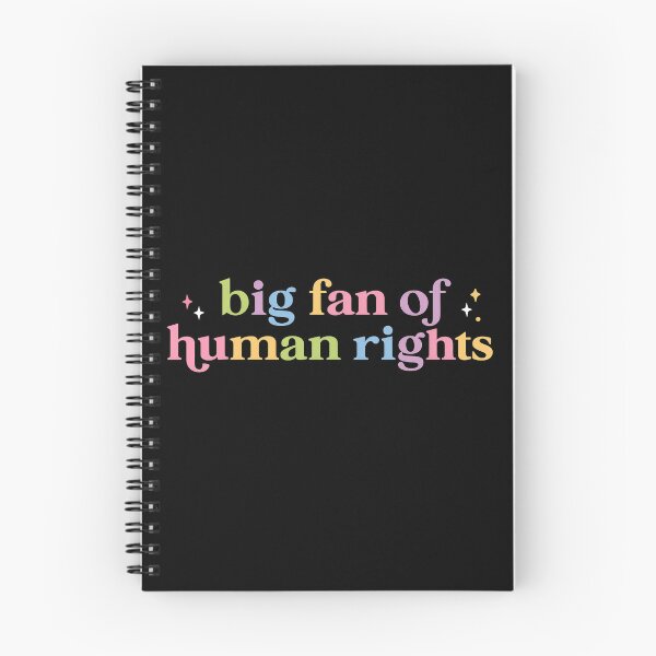 Item preview, Big Fan of Human Rights Retro Graphic T-Shirt – Equality & Social Justice Statement designed and sold by maitivi.