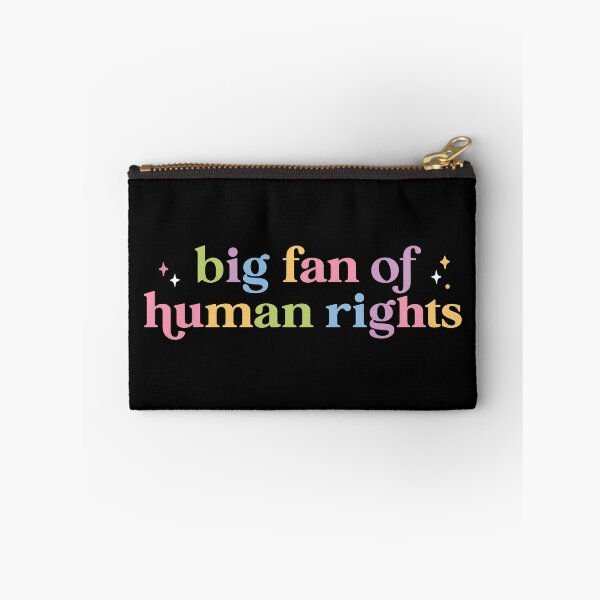 Item preview, Big Fan of Human Rights Retro Graphic T-Shirt – Equality & Social Justice Statement designed and sold by maitivi.