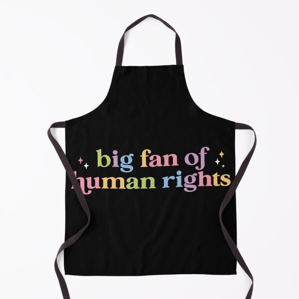 Item preview, Big Fan of Human Rights Retro Graphic T-Shirt – Equality & Social Justice Statement designed and sold by maitivi.