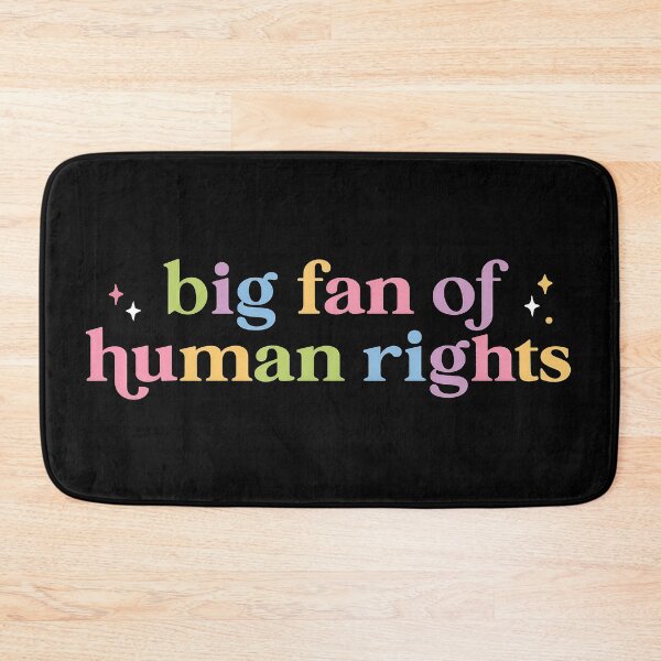Item preview, Big Fan of Human Rights Retro Graphic T-Shirt – Equality & Social Justice Statement designed and sold by maitivi.