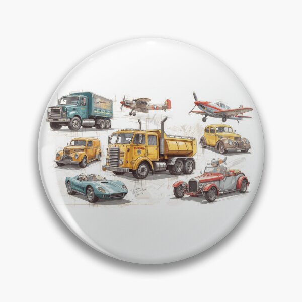 Item preview, Collection of Mid Century Vehicle Sketches designed and sold by khdooja93.