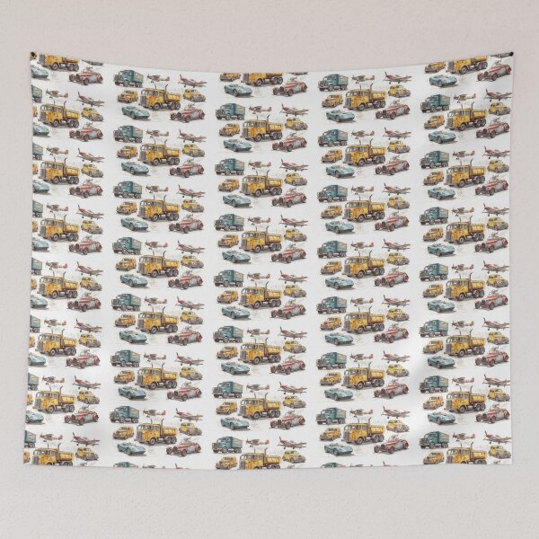 Item preview, Collection of Mid Century Vehicle Sketches designed and sold by khdooja93.